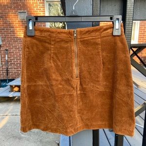 Size 0/1 Corduroy Skirt - worn ONCE.
